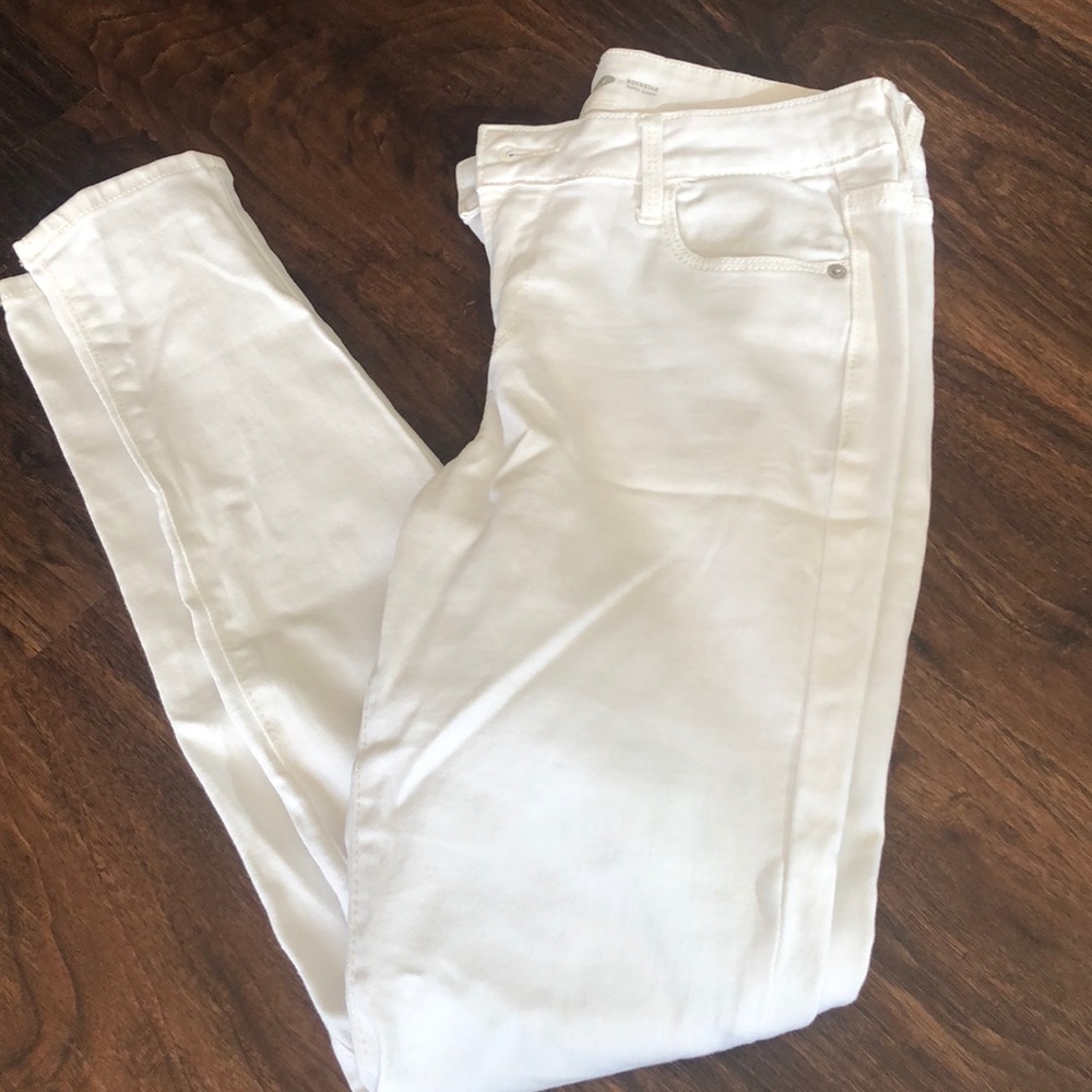 White jeans
